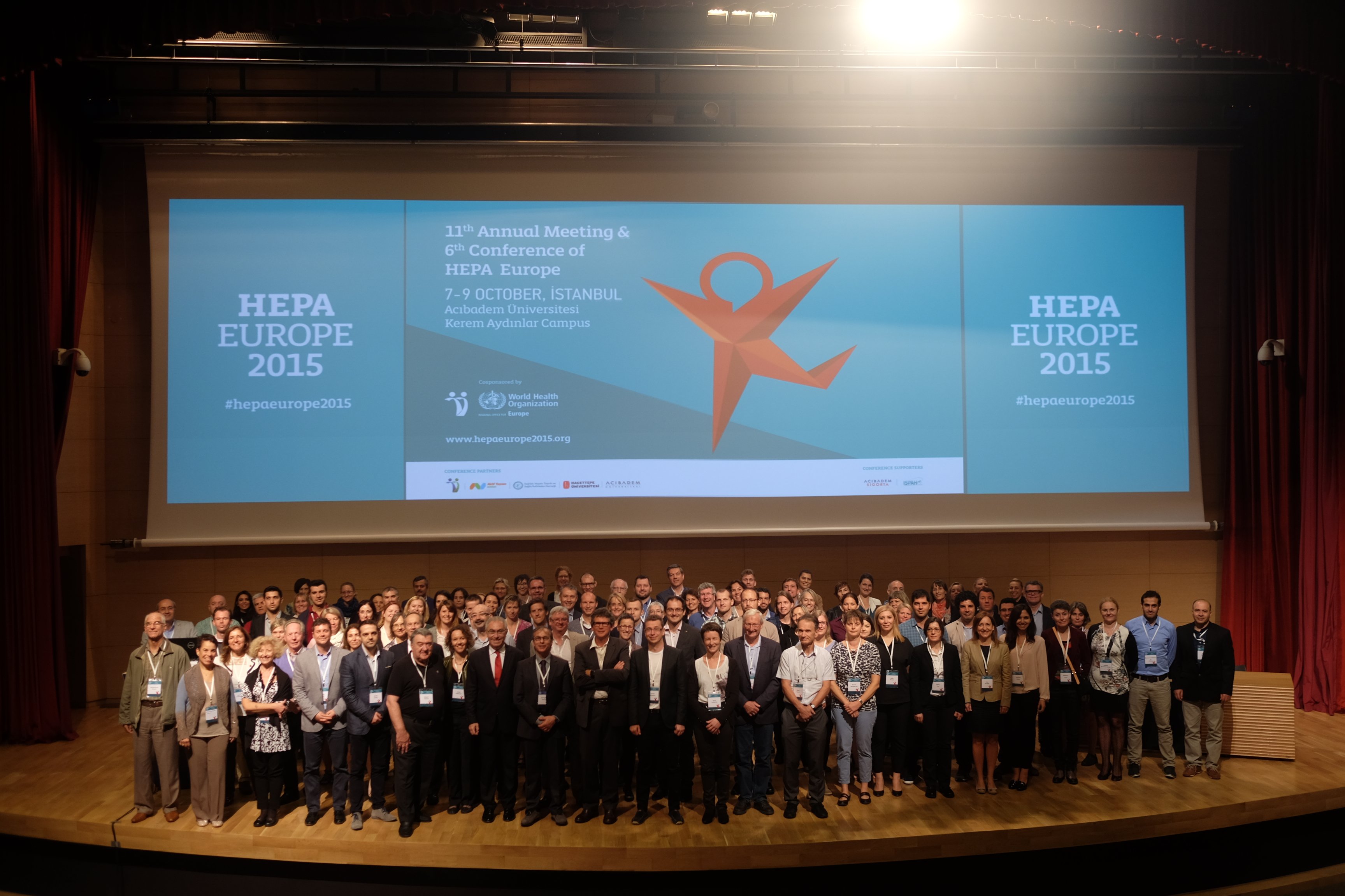 Derneğimiz HEPA 2015 İstanbul Kongresinde Sponsor Katılımcı Olarak Yer Aldı..