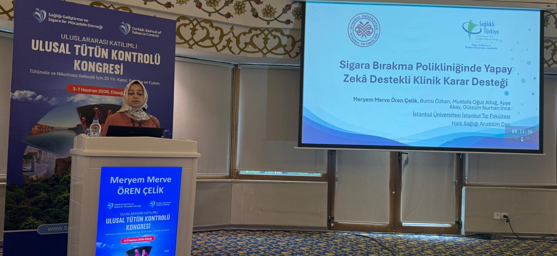 Klinik Karar Destek Sistemi tütün kontrolü, ulusal tütün kontrolü kongresi, yapay zekâ, klinik karar destek sistemi, kkds, smoking cessation, tobacco control